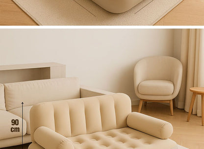 Multi-functional 3-in-1 Inflatable Sofa Bed - With Built-in Air Pump